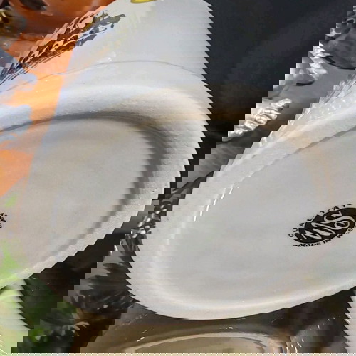 Винтидж керамична халба за бира Goslar 0.5L нова с подарък малка халба