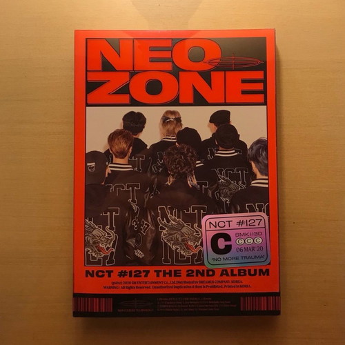 Neozone Album C Version by NCT127 with photobook, lyricbook, stickers, and cards
