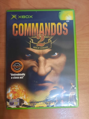 Commandos 2 Men of Courage for Original Xbox like new with manual