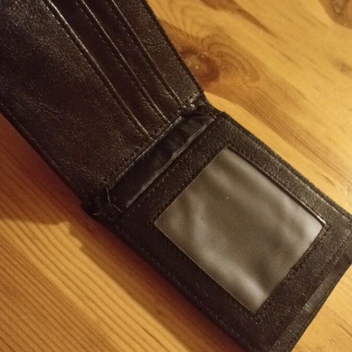 Men's wallet used