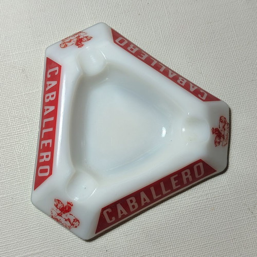 Caballero cigarettes vintage ashtray used, good condition