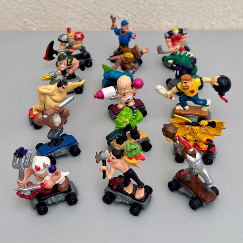 Skateboard Mania 15 Figures Set Kenner 1991 used