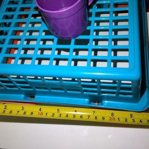 Battat shopping basket with cup like new, set of two