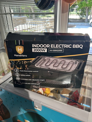 Ηλεκτρικό BBQ HomeVero 2000W καινούργιο, αχρησιμοποίητο στη συσκευασία