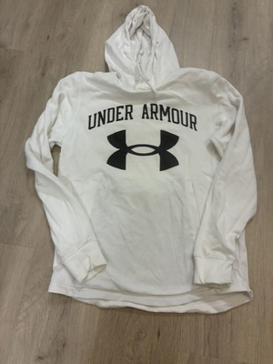 Under Armour white hoodie, size S