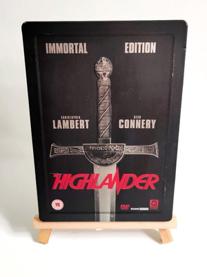 Highlander Immortal Edition Steelbook used, 2 DVD discs with English subtitles