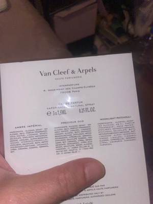 Van Cleef & Arpels gift set new, 3 perfumes 7.5 ml each