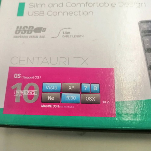 Omega wired keyboard like new, USB, black