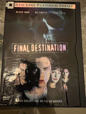 Final Destination DVD used, Region 1, English subtitles