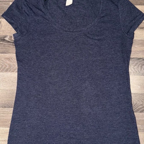 Navy basic t-shirt short sleeve H&M like new, size M