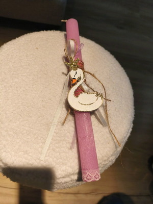 Swan Candle like new