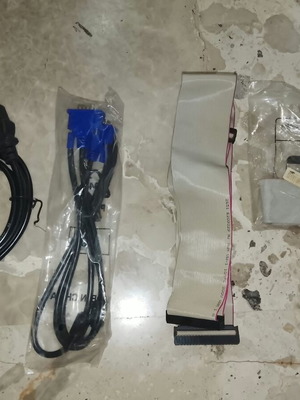 Πακέτο καλωδίων υπολογιστή με IDE ribbon, VGA και καλώδιο τροφοδοσίας