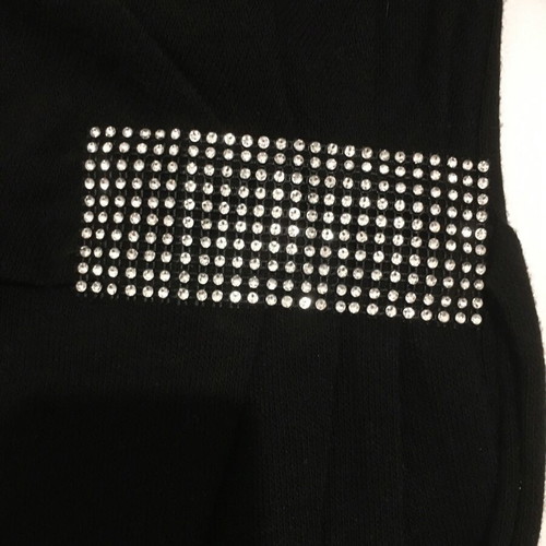 Dress made in Italy like new, size S, black with strass design