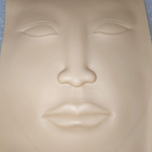 3D Silicone Face Practice Skin PMU Makeup like new
