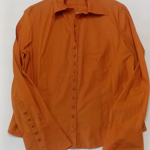 Women's fitted shirt orange size 44 like new