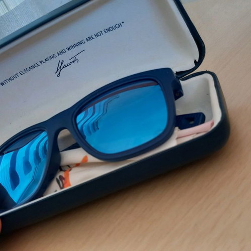Lacoste Blue sunglasses new with durable lens