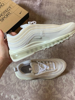 Nike Air Max 97 new white athletic shoes size 44