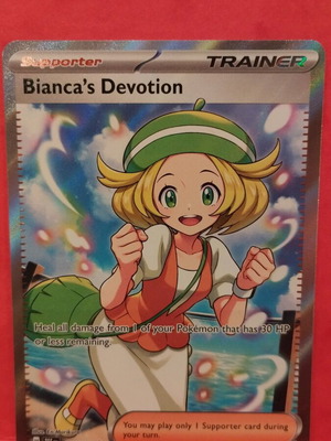 Bianca's Devotion Pokemon Temporal Forces card new