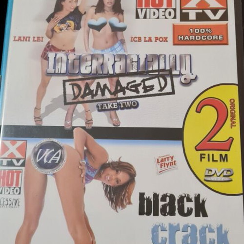 Interracial Damaged Take Two erotic movie DVD like new