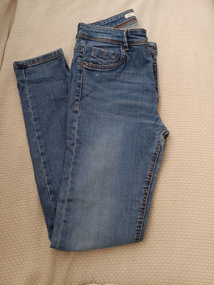Stradivarius Τζιν Skinny Ίσια Γραμμή Μέγεθος 38 Σαν Καινούργιο Μπλε