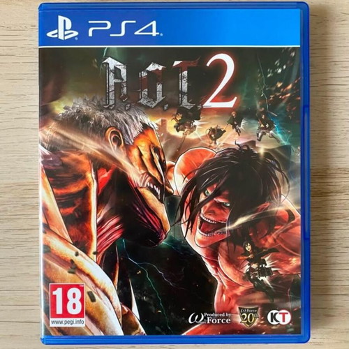 Attack on Titan 2 (A.O.T. 2) PS4 game, PAL version