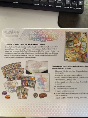 Prismatic Evolutions Elite Trainer Box sealed