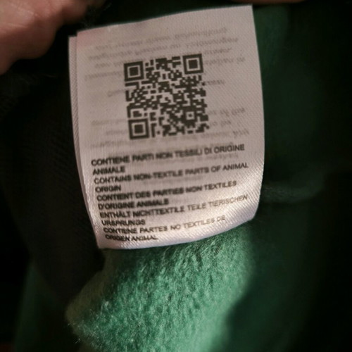 The North Face jacket-fleece like new, green, XXL