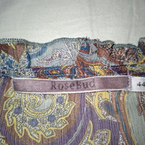 Rosebud multicolour paisley blouse XXL like new