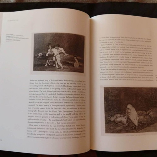 I, Goya art book like new, tribute to Francisco Goya