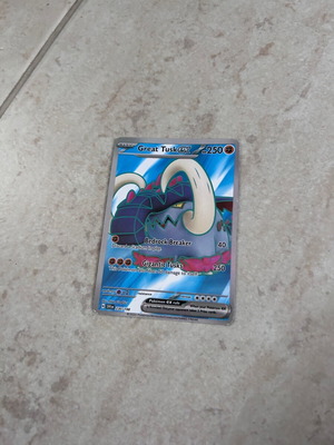 Pokemon card very rare Great Tusk new
