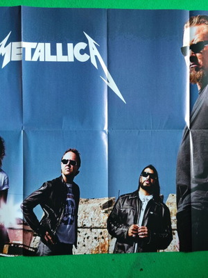 Metallica Metal Hammer συλλεκτική αφίσα 75×55 εκ. σαν καινούργιο