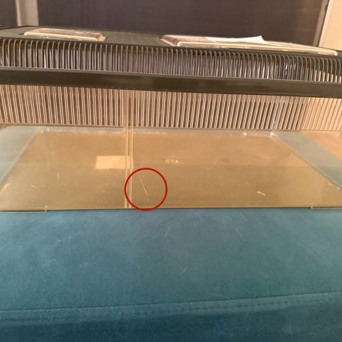 Faunarium plastic used with plastic lid 45×28×17 cm