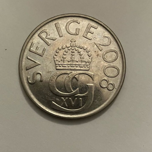 Collectible coins used, 3 Swedish krona out of circulation