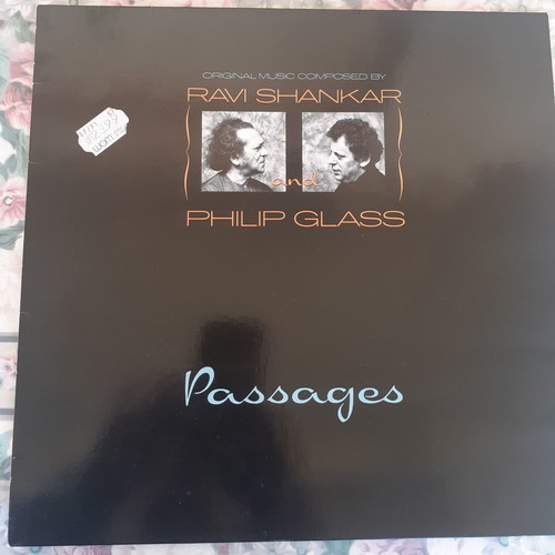 Passages LP used by Ravi Shankar and Philip Glass