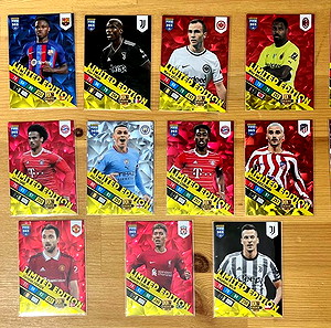 FIFA 365 adrenalyn XL 2023- limited edition set 15 cards