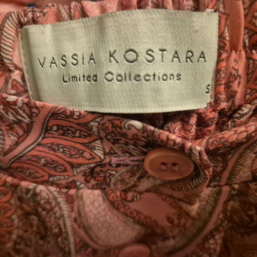Vassia Kostara limited pants like new, pink