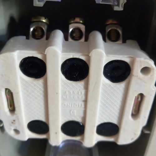 Vintage Ticino Three-Pole Switch new