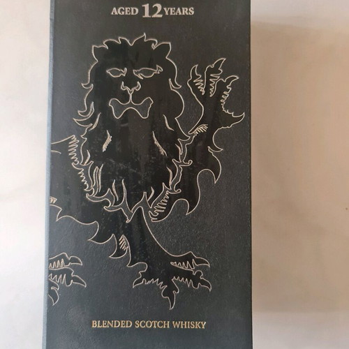 Chivas 12 years collectible box empty used