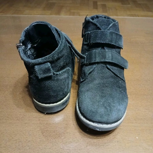 Winter boots for boys size 32 dark blue used in very good condition