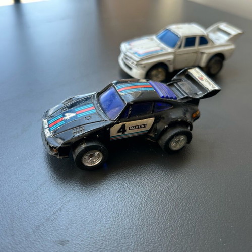 Metal toy cars old used Hong Kong