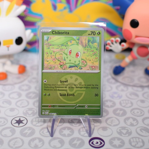 Pokemon Card Chikorita (ASC 008) Friend Ball Reverse like new