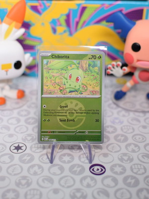 Pokemon Card Chikorita (ASC 008) Friend Ball Reverse like new
