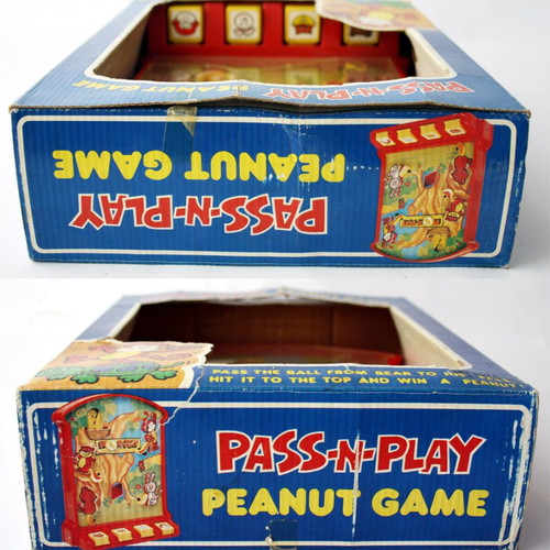Pass N Play Peanut Game vintage 80's board game new