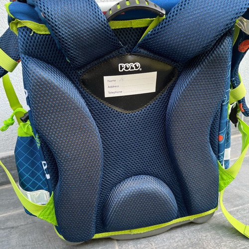 Polo Hard Shell Dino school backpack like new