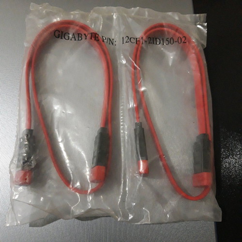 Cables new, pack of 2, sealed