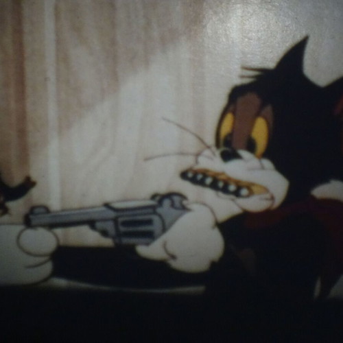 Cruise Cat Super 8mm film used, Tom and Jerry, silent