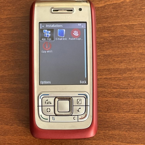 Nokia E65 phone used in excellent condition with original charger