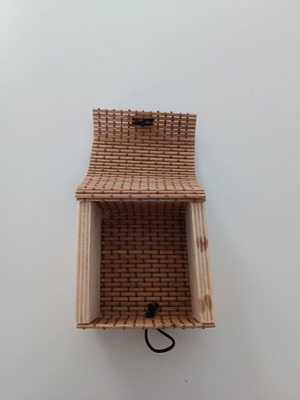 Small bamboo decorative box like new