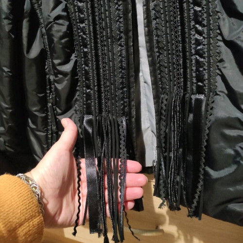 Rene Dehry black short jacket like new