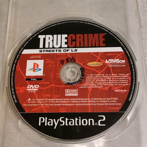 True Crime Streets of LA PlayStation 2 used